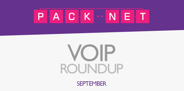 Packnet's Business VoIP Roundup for September