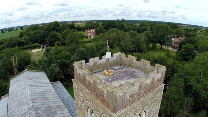 Wispire in Norfolk Church